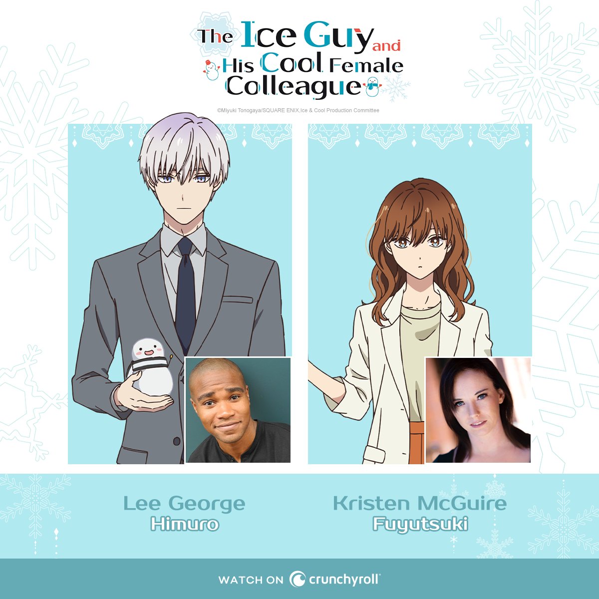 Crunchyroll.pt - Não tinha como o ano do Himuro começar melhor! ❄️ (✨  Anime: The Ice Guy and His Cool Female Colleague)
