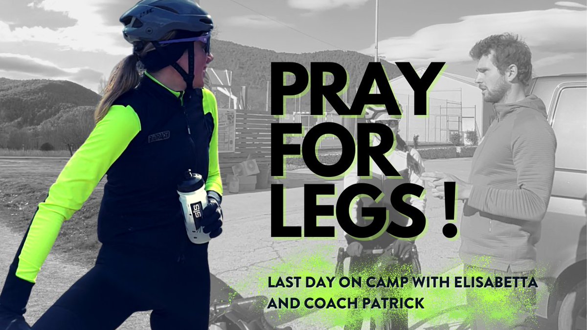 Last day of training with <a href="/BettaCurridori/">Elisabetta Curridori</a>! Did our legs survive the last day on camp with Coach <a href="/marseille_p/">Patrick Marseille</a>? 🤷‍♀️ Watch to find out 👇.

📺: youtu.be/jn3efEeAyFQ