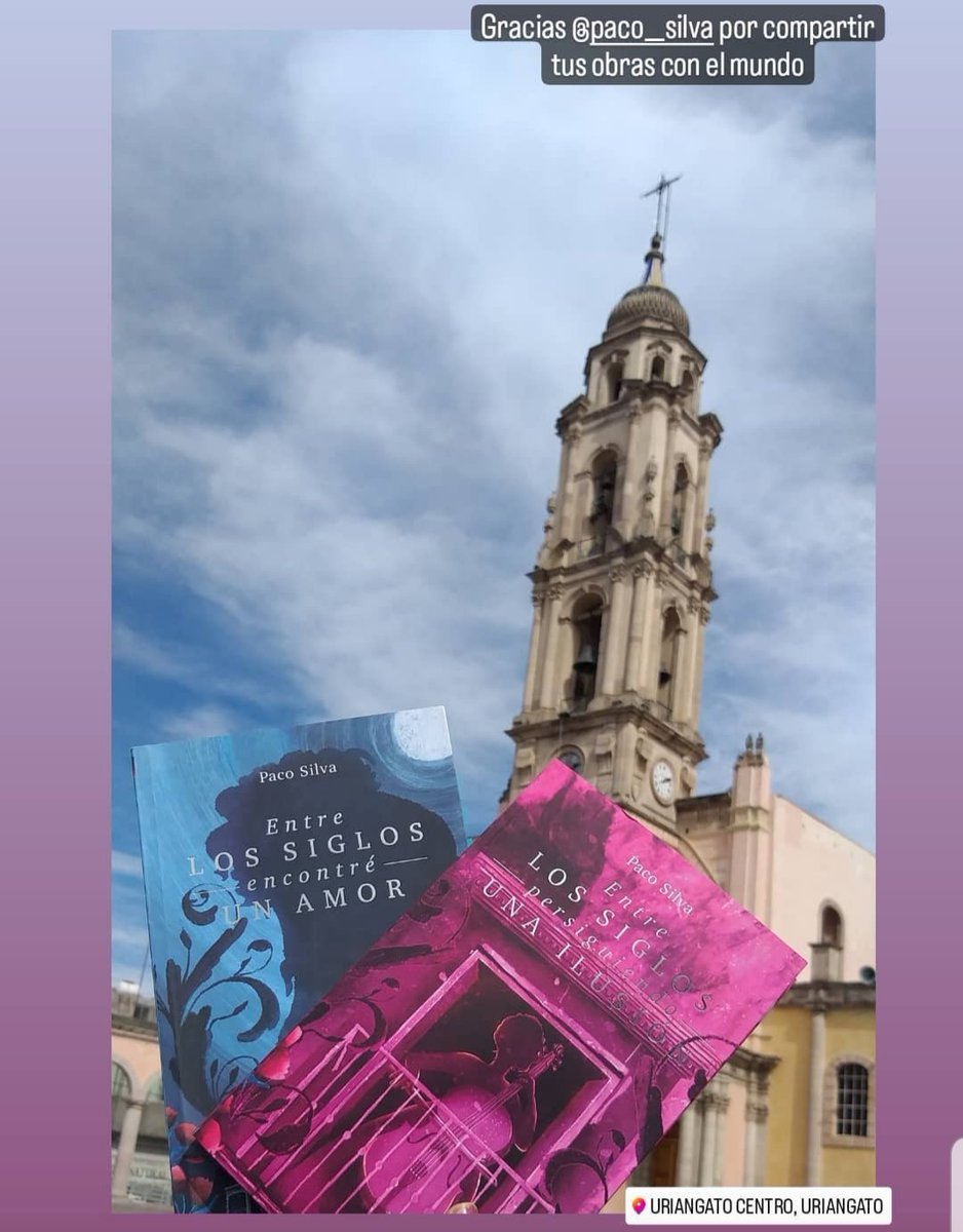 Paco_SilvaRob's tweet photo. Muchísimas gracias Mariana Rojas en #CDMX, y Susana Gordillo en #Uriangato, Gto, por estas bellas fotos y recibir estas obras de #EntreLosSiglos 📚🤩🙌🏼 https://t.co/UMunLdnX0A