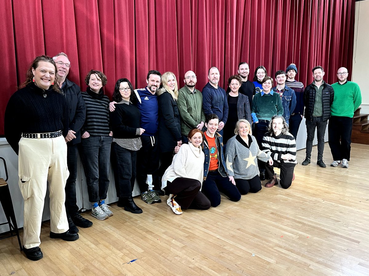 GoldInTheWater's tweet photo. Lots of excitement this morning in our first rehearsal for Gold in the Water! We're over the moon to be working with such a talented team. 

Tickets are on sale now for performances in @mermaidarts and @projectarts 🐟🐟
Book now at https://t.co/j2XvOFppue https://t.co/Jt2NC5QB9y