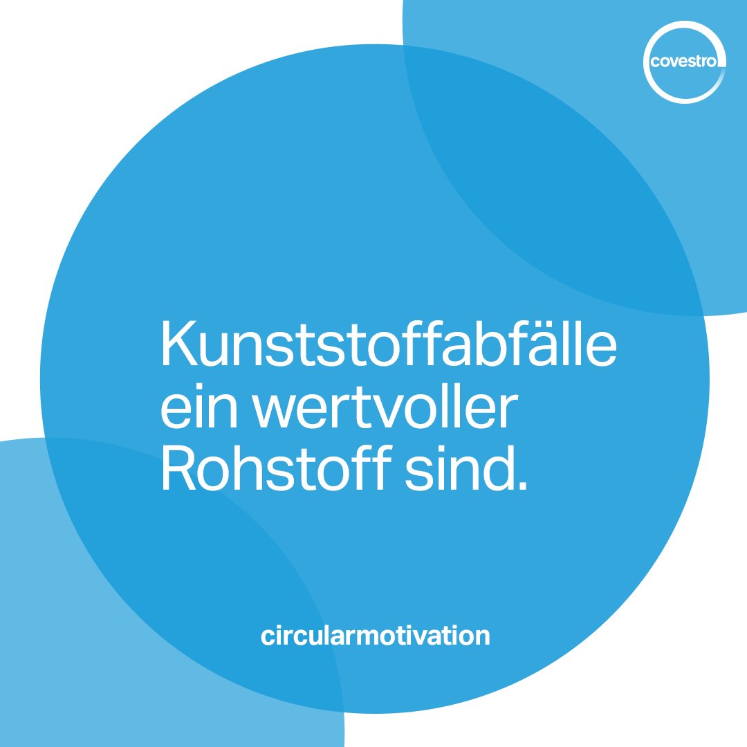 CovestroDE's tweet image. Den Kreis schließen. Das machen wir heute mit dem vierten und letzten Post über unsere Gründe, #FullyCircular zu werden. ♻ Natürlich gibt es noch viel mehr als die, die wir in den letzten Wochen genannt haben. Welche finden Sie besonders wichtig?❗ #CircularEconomy