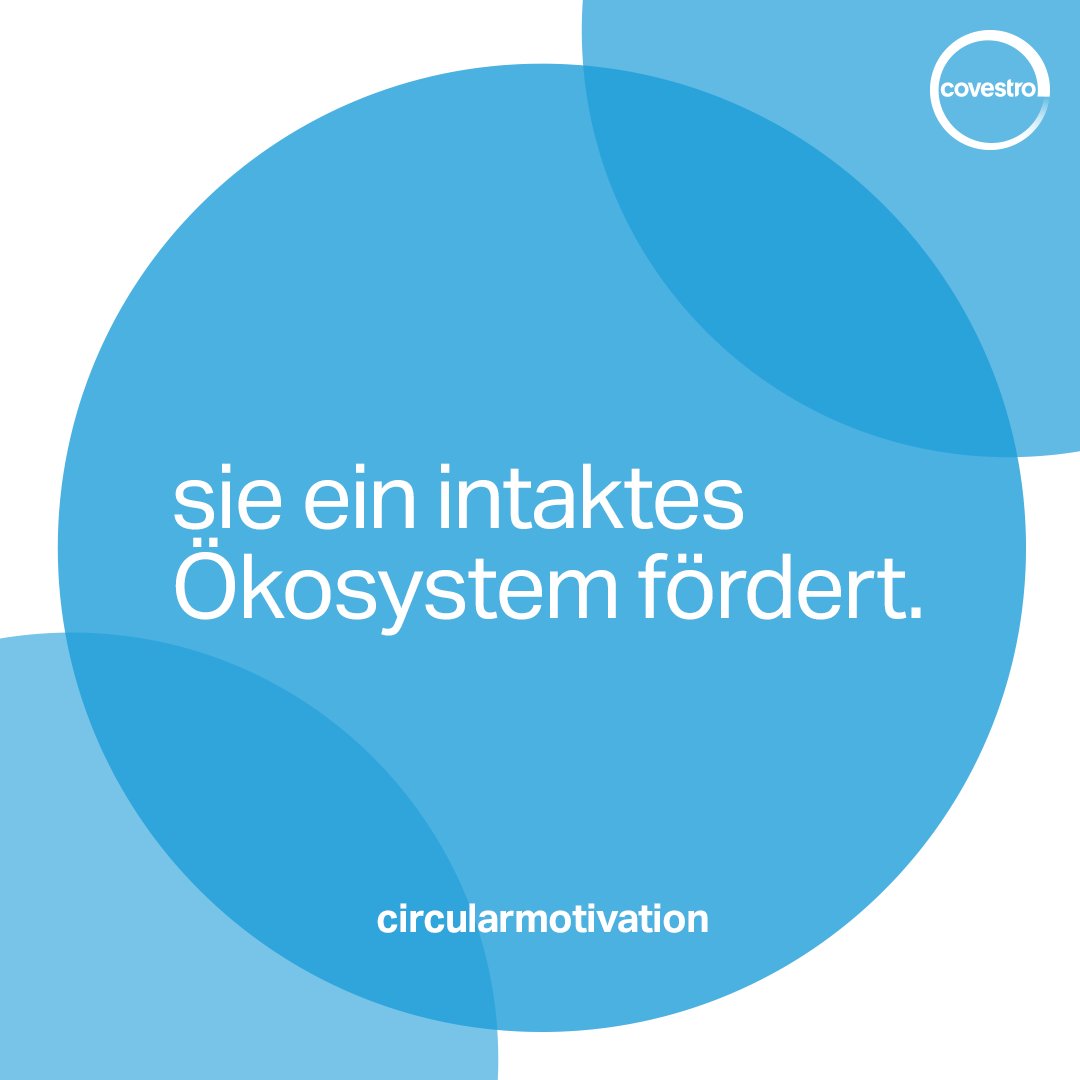 CovestroDE's tweet image. Den Kreis schließen. Das machen wir heute mit dem vierten und letzten Post über unsere Gründe, #FullyCircular zu werden. ♻ Natürlich gibt es noch viel mehr als die, die wir in den letzten Wochen genannt haben. Welche finden Sie besonders wichtig?❗ #CircularEconomy
