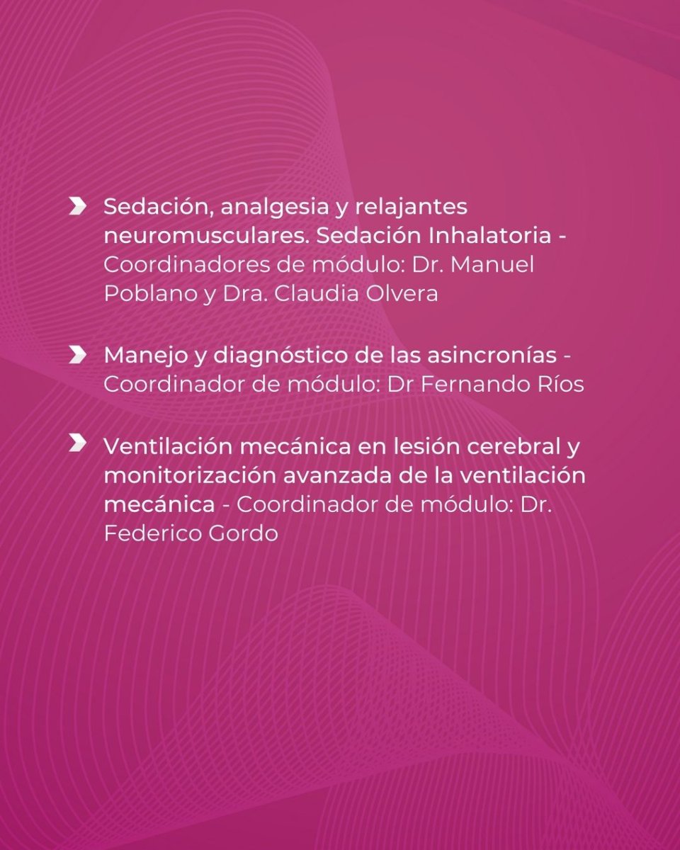 COMMEC_oficial's tweet photo. 📣Conoce el temario de nuestro curso #online sobre #Ventilación #Mecánica en el #Paciente #Crítico

✅ Inicio 27 de abril 2023
✅ Totalmente online
✅ Certificado verificable

🔔 Inscripciones abiertas🔔
👉 https://t.co/42r9dSwPPi
👉Escríbenos en comentarios por más información https://t.co/so204bVnJN