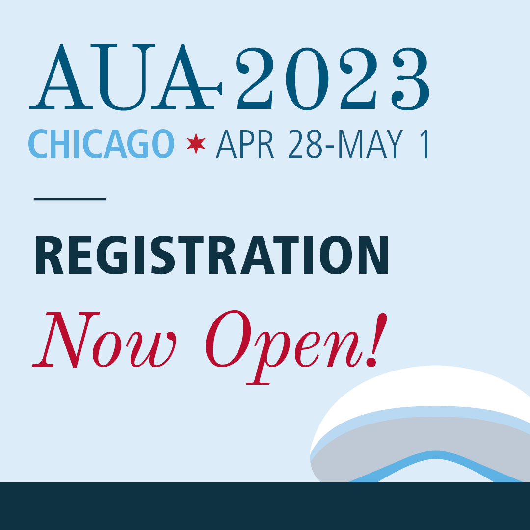 AUA2023 Registration is Now Open! Attend the most global meeting in urology and access the most ground-breaking science in the field. Register today! auanet.org/AUA2023/regist… 

#AUA23 #Urology