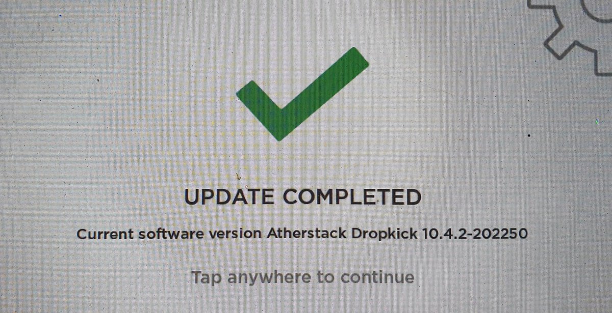 akaJarvis's tweet photo. @tarunsmehta Received an update but it looks like a bug. Still on AtherStack Dropkick 10.4.2 https://t.co/AgnTNfpW15