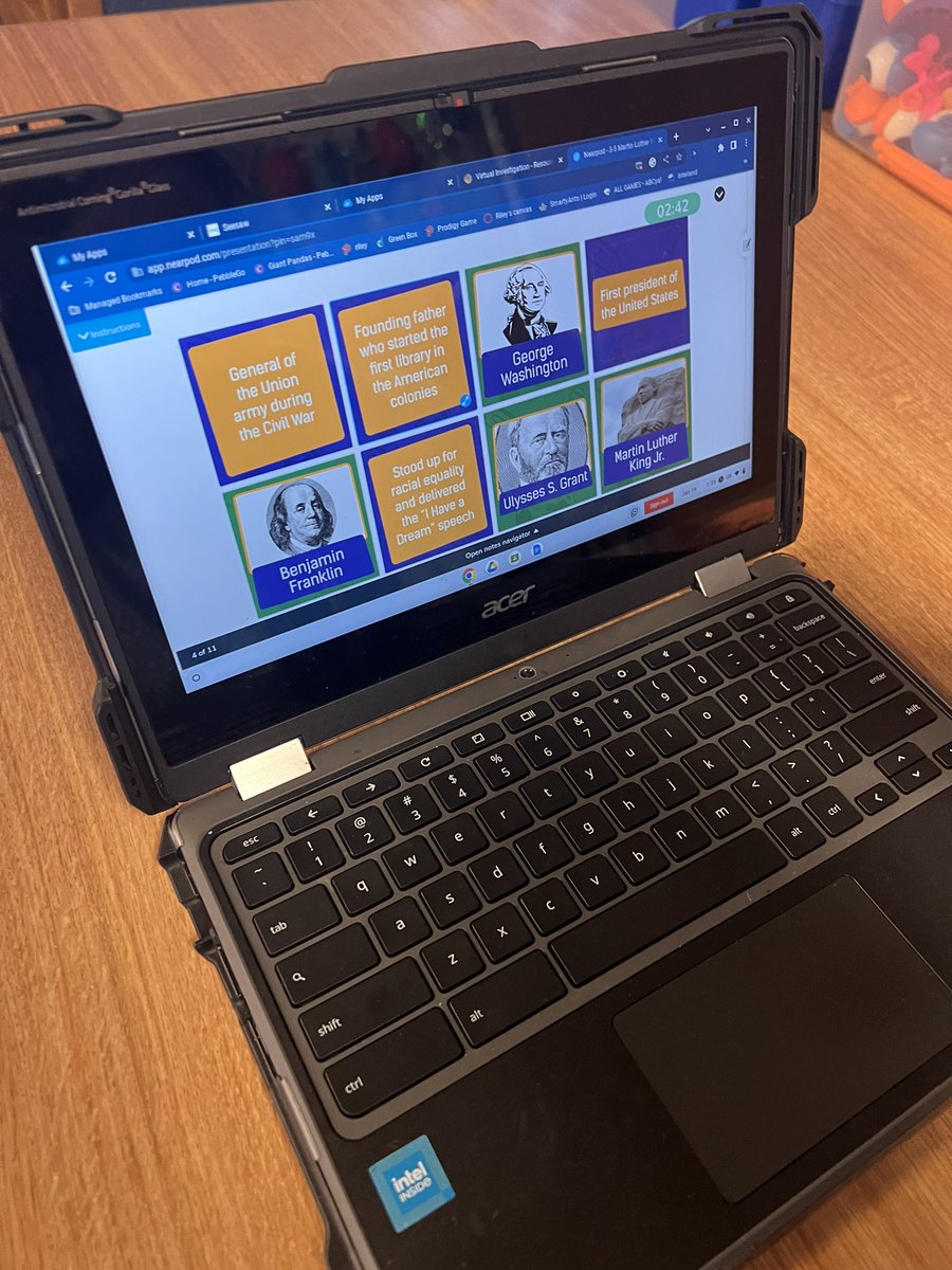 Last week students learned more about MLK Jr using <a href="/nearpod/">Nearpod</a> and answering questions via the draw tool, matching selections and 3D Virtual Field Trip. #MLKDay2023