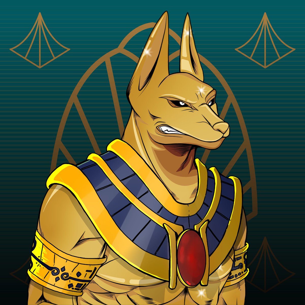 AngeloBenaly's tweet photo. #NFT #KINGANUBIS https://t.co/7FkRaBiVUQ