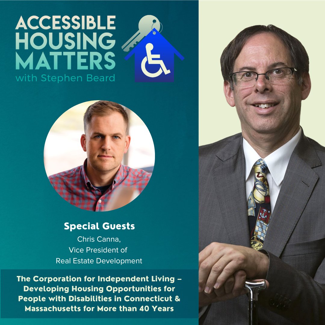 AccessRealtor's tweet photo. Today on my show…

Season 2, Ep. 25 - The Corporation for Independent Living – Developing Housing Opportunities for People with Disabilities in Connecticut &amp; Massachusetts for More than 40 Years

Click here to Listen: https://t.co/3rMb7vaROh 

I hope you enjoy the conversation! https://t.co/FzyLJxslo5