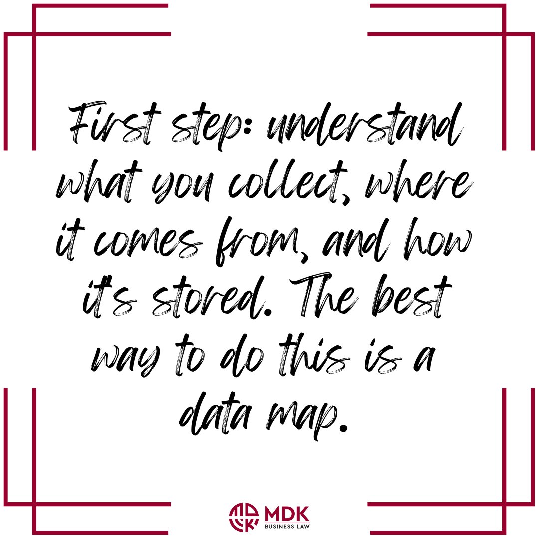 🗺 Having a Data Map is the first step to understanding what steps your business needs to take to be compliant with Privacy Laws.
Need help with your Data Map?  Let's chat!

Additional Resources: iapp.org

#IAPPcelebratesDPD #Privacy #PrivacyLaw #DataMap