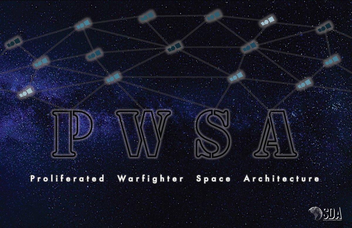SemperCitiusSDA's tweet photo. SDA’s network has a new name! Proliferated Warfighter #Space Architecture or PWSA. Changed from NDSA to better reflect the mission. Read more: https://t.co/PRMfEJAVMp #sempercitius #defense https://t.co/slsARWYJ2n