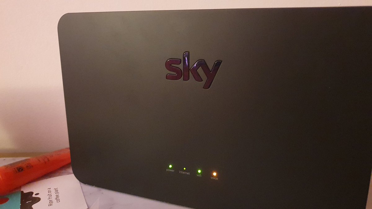 will130479's tweet photo. @SkyHelpTeam  48 hours with no broadband. Rattling through the piggy bank of Sky mobile data I had stored up  and not able to watch TV as we have Sky Glass. https://t.co/mi3I6SFlbW