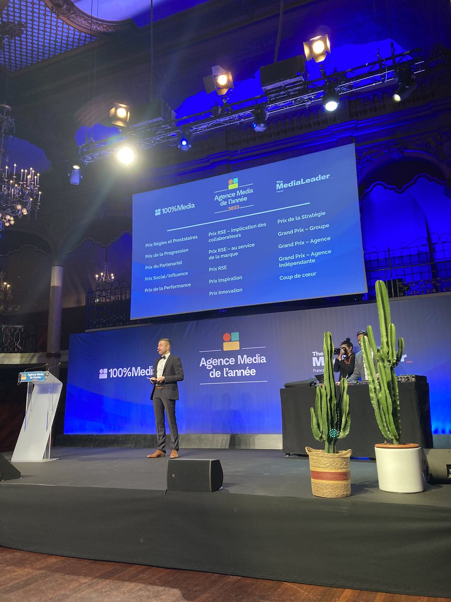 C’est parti 💥🚀 #AgenceMedia2023 #palmares @100media_fr