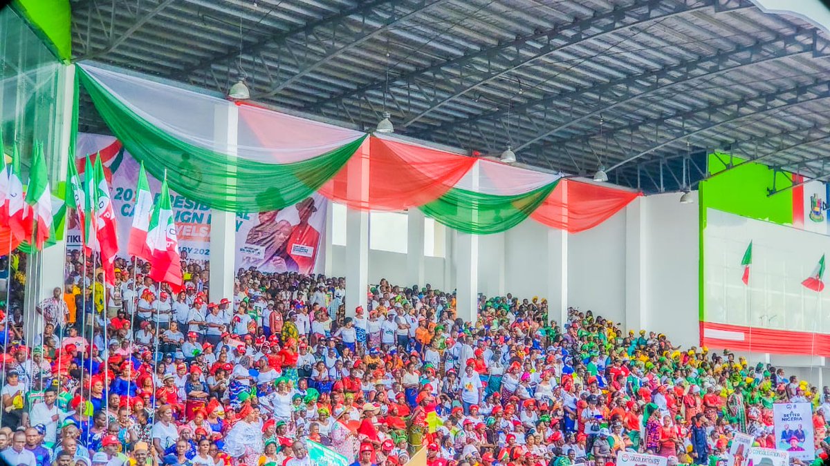 LEGEND_ADAMS_8's tweet photo. #AtikuorganaizingForAction 
BAYELSA can never let us down... These is what we call "a show of force"  @atiku and @IAOkowa
#AtikuOkowa2023 #AtikuGate #AtikuInBayelsa #RecoverBayelsawithAtiku https://t.co/5cSqOBtetV