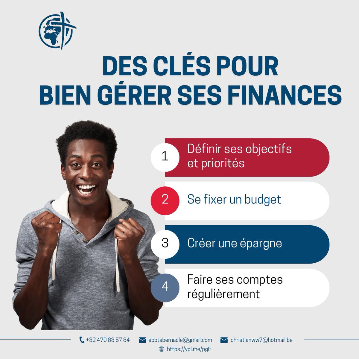 TabernacleEvent's tweet photo. Plus que 4 semaines avant #thetabernaclebusinessmeet 

Voici les 4 clés qu’il te faut pour bien gérer tes #finances 📈

Alors, ce genre de #Conseil te plaît ? 

Inscris-toi dès aujourd’hui ici https://t.co/5ynTs2d4i5 https://t.co/NFfdIaT0Xr