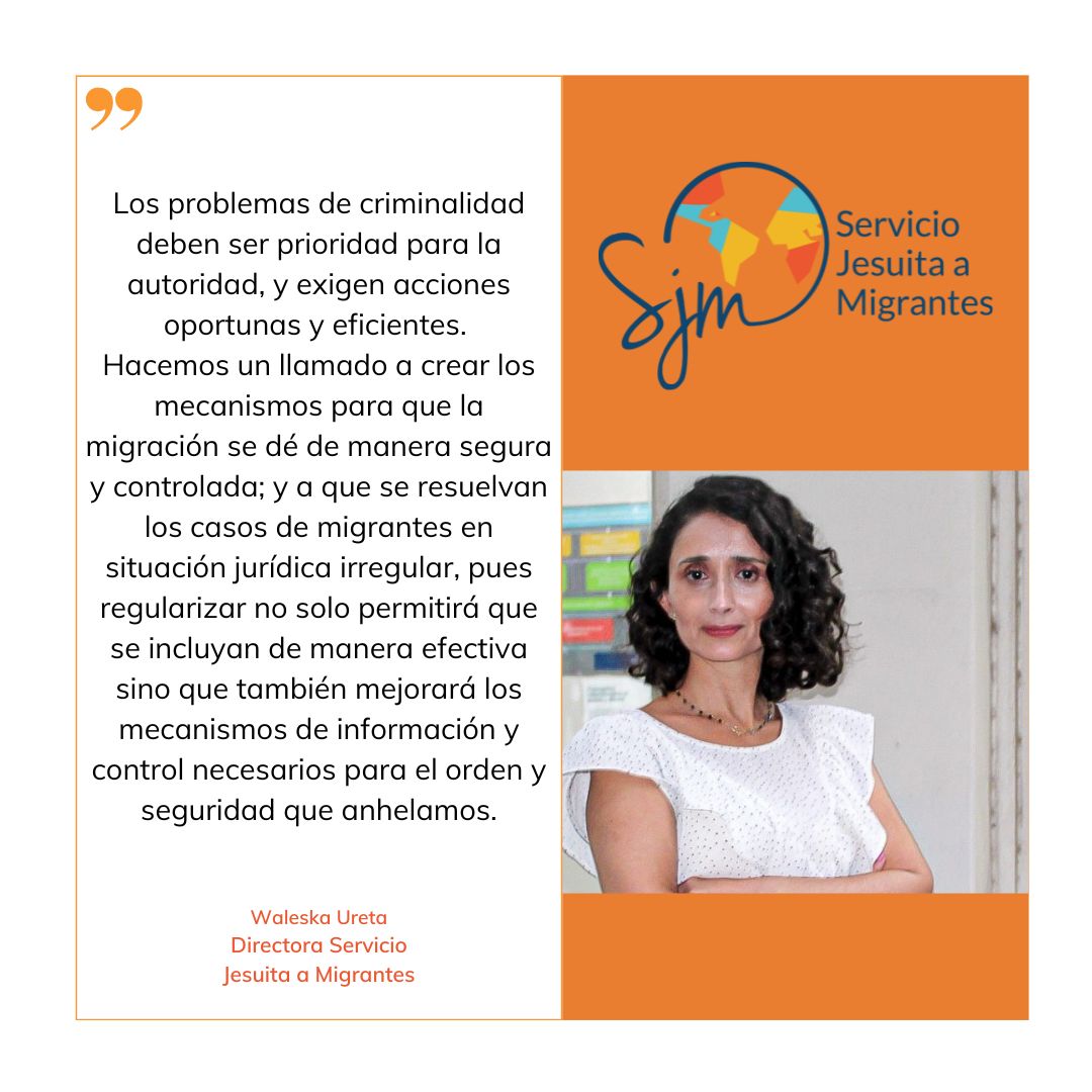 SJMChile's tweet photo. #Opinion Lee aquí https://t.co/XbO08YngfV la columna publicada en @latercera."𝑯𝒂𝒄𝒆𝒎𝒐𝒔 𝒖𝒏 𝒍𝒍𝒂𝒎𝒂𝒅𝒐 𝒂 𝒄𝒓𝒆𝒂𝒓 𝒍𝒐𝒔 𝒎𝒆𝒄𝒂𝒏𝒊𝒔𝒎𝒐𝒔 𝒑𝒂𝒓𝒂 𝒒𝒖𝒆 𝒍𝒂 𝒎𝒊𝒈𝒓𝒂𝒄𝒊ó𝒏 𝒔𝒆 𝒅é 𝒅𝒆 𝒎𝒂𝒏𝒆𝒓𝒂 𝒔𝒆𝒈𝒖𝒓𝒂 𝒚 𝒄𝒐𝒏𝒕𝒓𝒐𝒍𝒂𝒅𝒂", dice parte del texto https://t.co/vK92jWTxc8