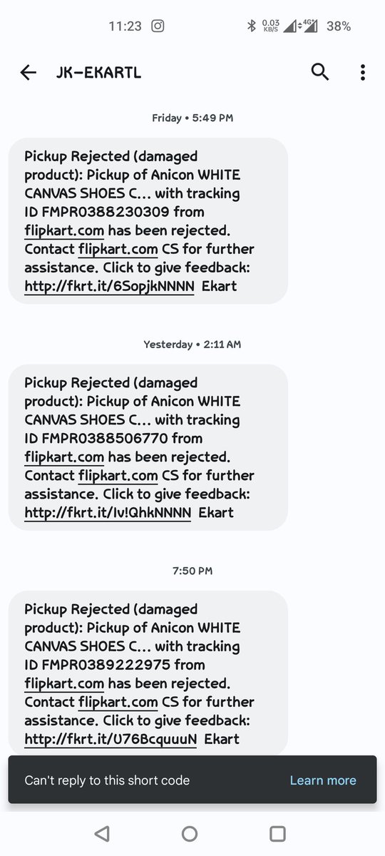 pankpraj's tweet photo. Such a bad experience with @Flipkart 3rd time happened to me...... @consumerfedera3 check it below https://t.co/0DiaPjIaIM