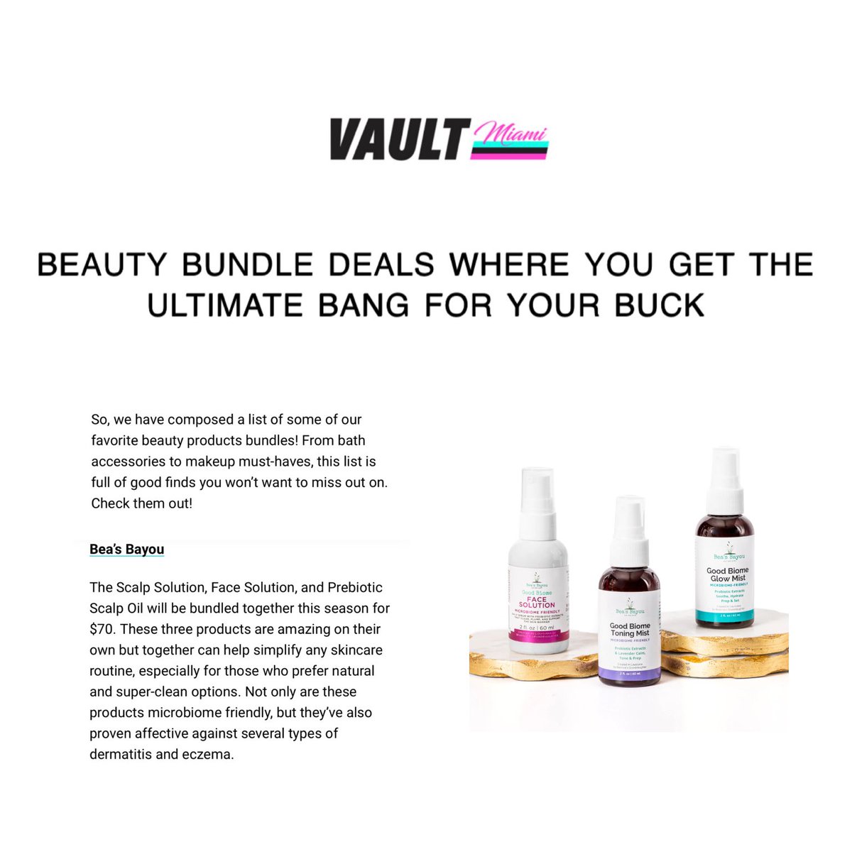 Thank you from <a href="/beasbayouskin/">Bea's Bayou Skincare</a>⁩ 🎉🎉🎉