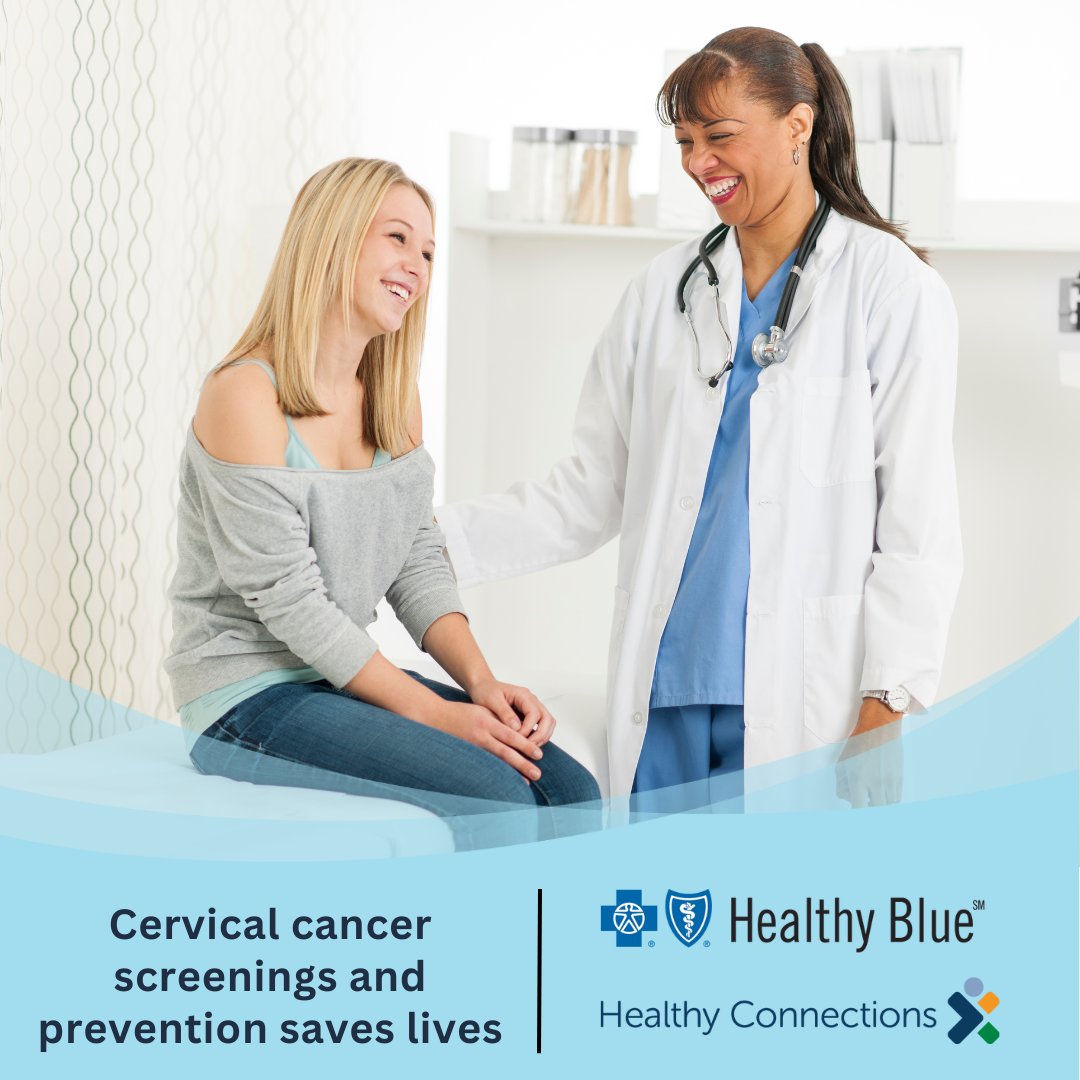 You can lower your risk of cervical cancer with regular screenings, the HPV vaccine, and in more ways. Learn more during Cervical Health Awareness Month at: cdc.gov/cancer/cervica…. 
#CervicalHealthAwarenessMonth