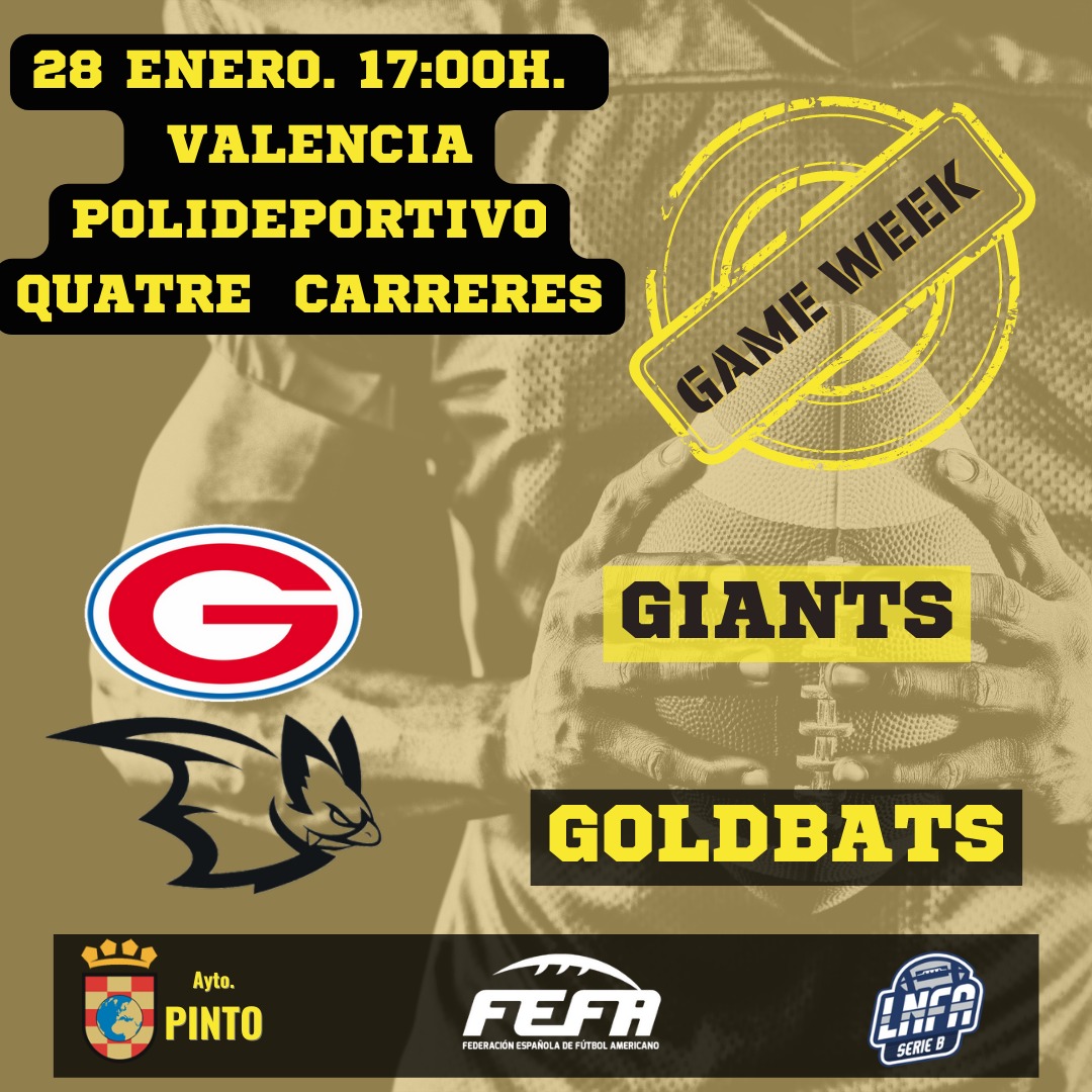 GAME WEEK 🦇❗El sábado 28 jugamos por primera vez esta temporada fuera de casa y visitamos a <a href="/valenciagiants/">Valencia Giants</a>. Tras el último partido cancelado no podemos esperar a volver al campo...el partido promete 👀.