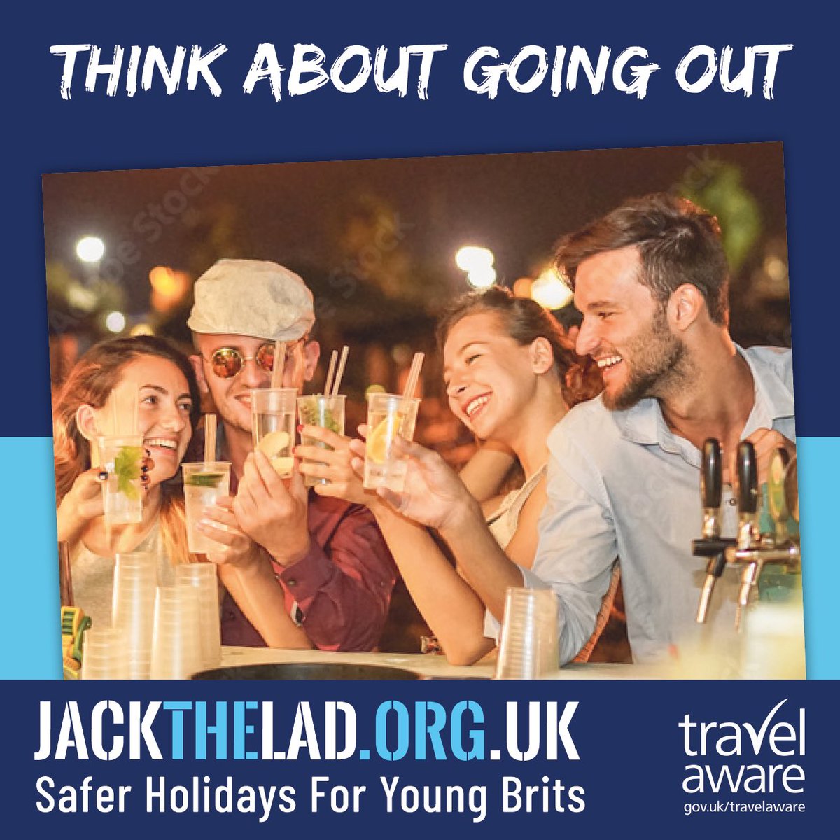When you’re on holiday and going out with your mates, look after each other. Don’t let anyone go off alone with someone nobody knows. Watch out for spiking. Have fun but always think &amp; stay safe. #girlsontour #ladsontour #drinksmart #livelifedontloseit #ladsholiday #girlsholiday