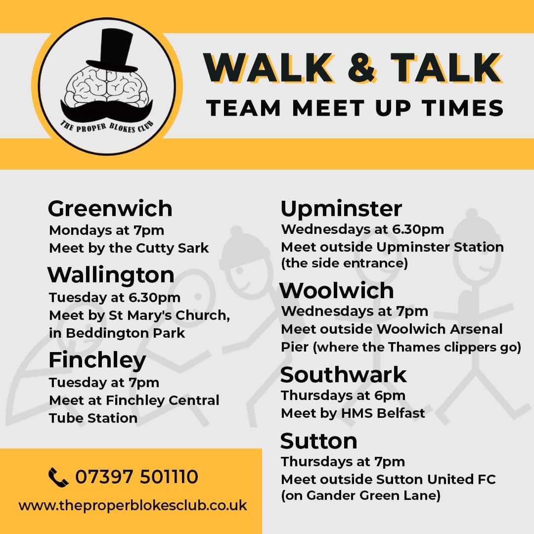 BlokesClub's tweet photo. If I get a 100 RT’s on this post I will……. Be very very grateful! 

3 simple step to coming on a walk and potentially changing your life for the better 

1. Pick a walk 

2. Drop me a message to tell me 

3. Turn up and go go go!! 

It’s all FREE! So why not give it a go https://t.co/dsqIgg6oNg