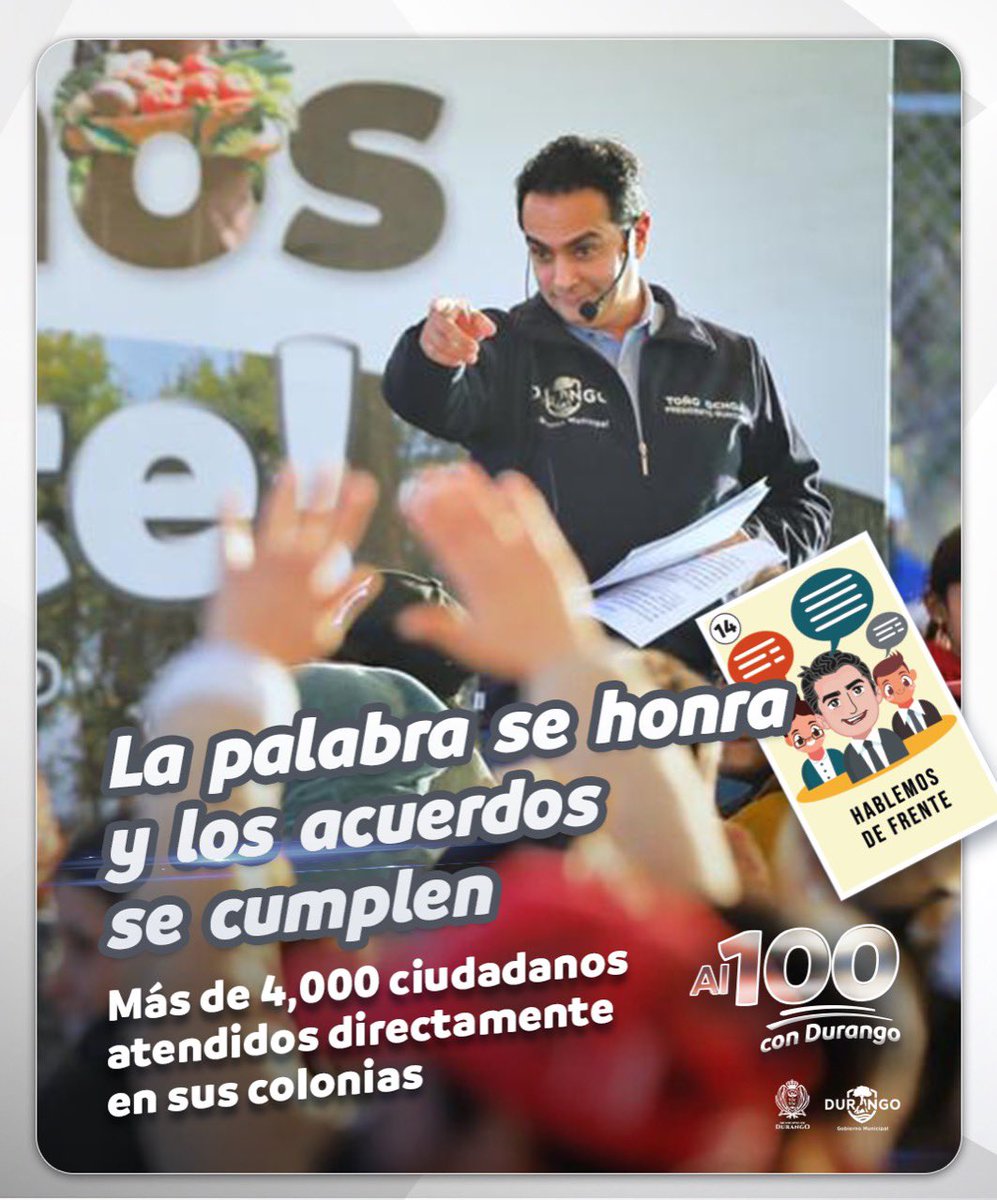 josejoseantonio's tweet image. De palabra y compromiso, así somos los duranguenses. 🤝

#Al100ConDurango 🐺💯