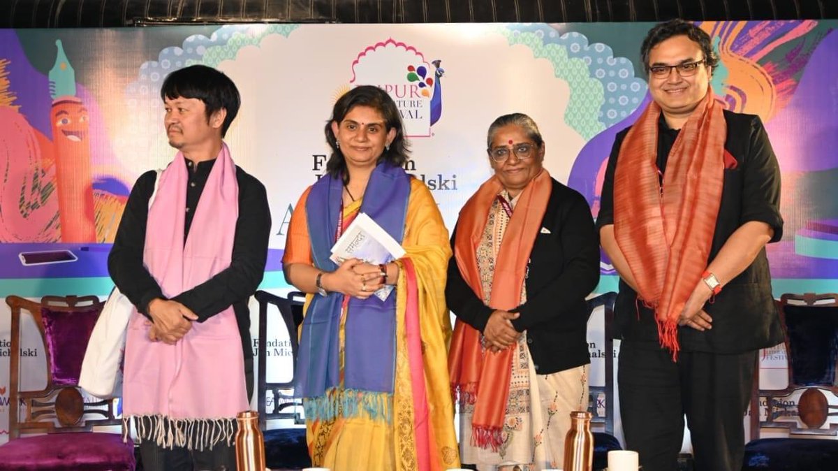 A series of multivocal poetry readings where different languages, rhythms and styles converge in a joyous celebration of imaginative possibility. With Ko Ko Thett, Anshu Harsh and Sudeep Sen

#jaipurliteraturefestival #jaipurliteraturefestival2023 #jaipurlitfest