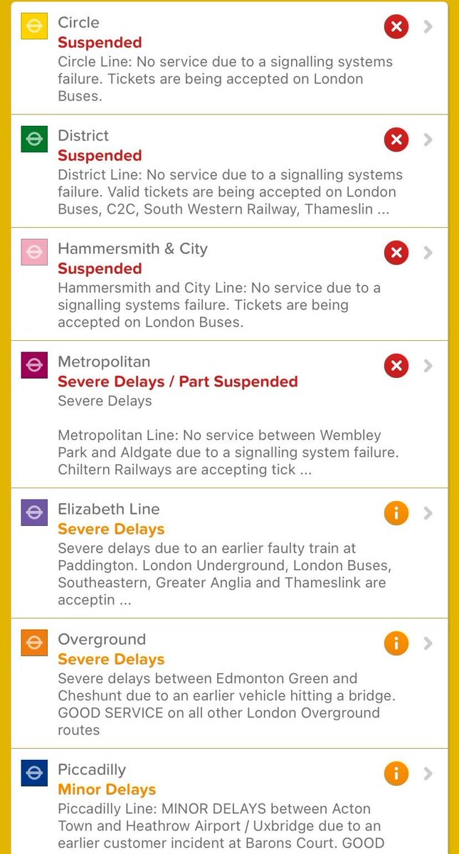 Falvey_Dan's tweet photo. What's the point of Mick Lynch and the rail unions? The travel chaos is all automated these days...

#londonunderground https://t.co/bEDQ3jFHFF