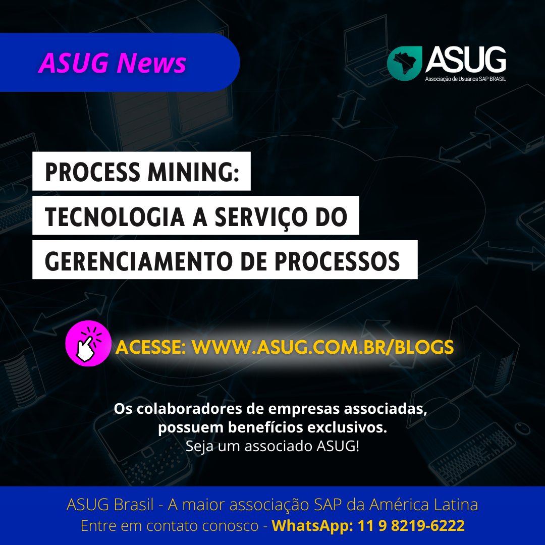 ASUGBRASIL's tweet image. “Só podemos melhorar aquilo que conhecemos, seja um processo de negócio ou a nós mesmos”, comenta Orlando Reis, Gerente de Soluções/Process Mining da CIENCI 

📌 Leia conteúdo na íntegra:lnkd.in/d9n4zCtU
#SAP #ProcessMining #ProcessIntelligence #SAPSignavio