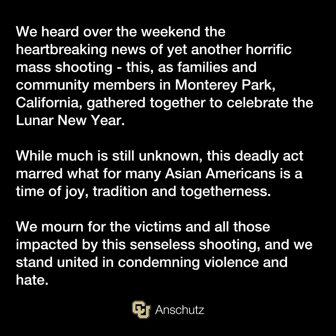 During this difficult time, remember that resources are available for CU Anschutz students and employees. Resources here: cuanschutz.edu/mental-health-…