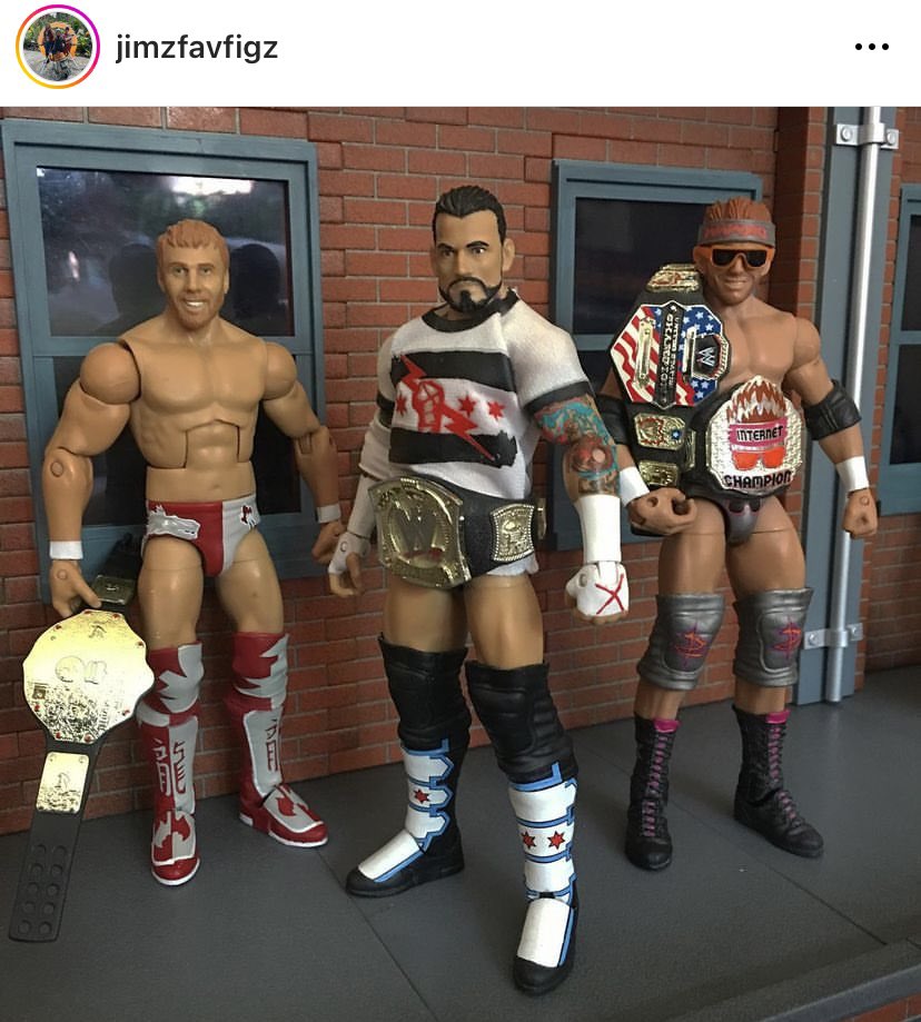 YEAH!💥💪🔥 #RAW30 @TheMattCardona @MajorWFPod @Myers_Wrestling @CMPunk @bryandanielson #mondaynightraw #scratchthatfigureitch #wwechampion #deathmatchking