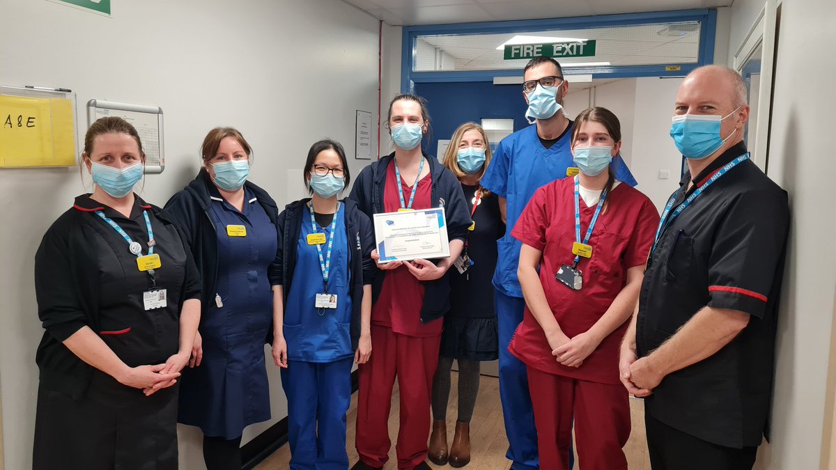 Silver accreditation to the Eye Emergency Department @uhbw. Our first ED to be accredited. Many congratulations to you all @deirdre_fowler1 @MelanieLBroad @Sarah1chalkley @samehendale @drstuartwalker