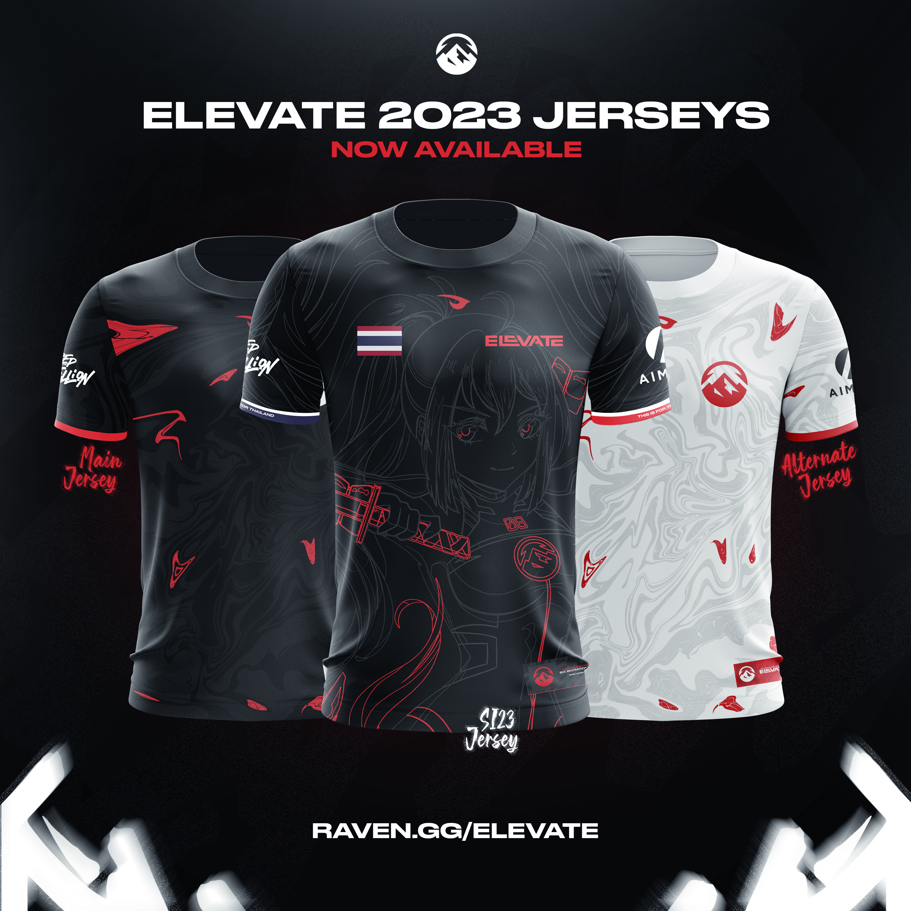 Elevate 2023 Jersey Drops
