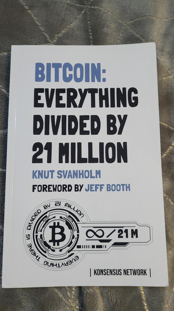 Grego Garrigos Verdu (@garrigosgrego) on Twitter photo Great book by <a href="/knutsvanholm/">Knut Svanholm β/21M</a> . Very much recommendable!
#bitcoin #education #economics Great book by <a href="/knutsvanholm/">Knut Svanholm β/21M</a> . Very much recommendable!
#bitcoin #education #economics