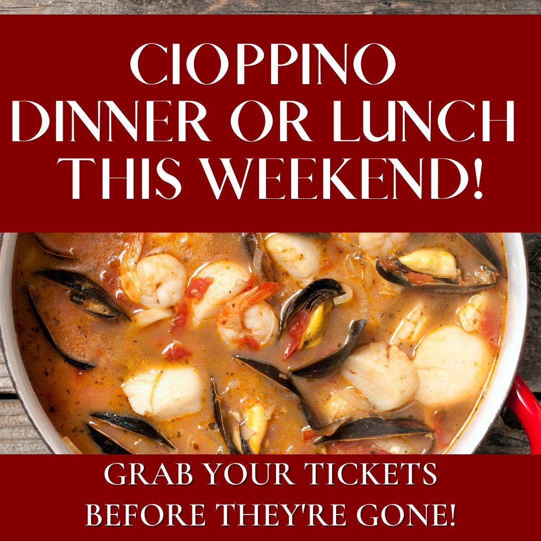 You're not going to want to miss this weekend's, Cioppino Dinner/Lunch! Dinner on Saturday, or Lunch and Music on Sunday. You choose! We'll be here with a welcome glass of wine for you to enjoy! Tickets on sale here: clos.com/Shop/CLC-Event…! . #cioppino #closlachance #winedinner