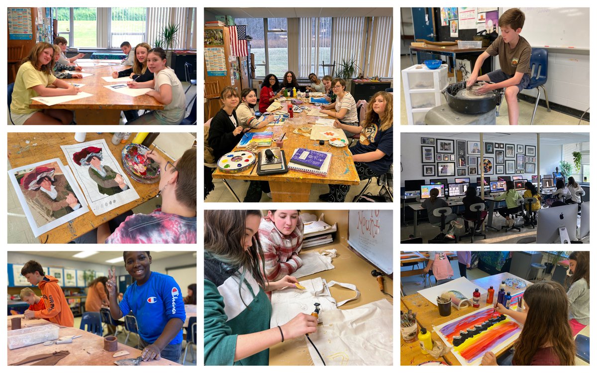 jbarnes_art's tweet photo. This week marks the end of Q2! Check out photos from the first half of the year from Millbrook MS Art here: https://t.co/qxoxu6QSRw
#artclass #k12artchat #mustmakemon #mmsart2223 @MMSBlazers @millbrookcsdart @MillbrookCSD_NY https://t.co/ZT4fiOOvi2