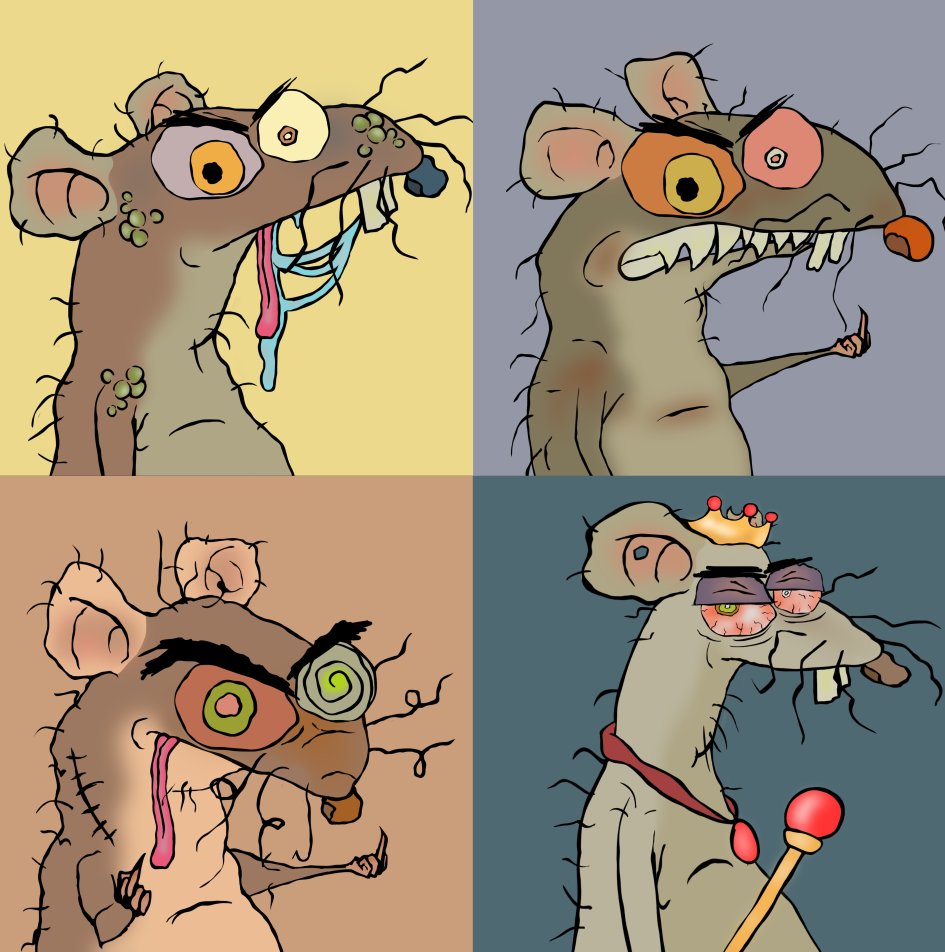 thejunkyardNFT's tweet photo. About @junkyardwtf Secret Rat Society Free Mint! 🐀

Looks low IQ: Common 
Doing a 🖕: Nice
Looks Dgen Af and has double 🖕: Rare
Looks like The King of crap: LEGENDARY 👑

Leave a 🐀 in comment and RT to manifest legendary rats 🖕🐀🖕

We'll pick 5 rats and WL them 🐀 https://t.co/KcUrLLAJuu