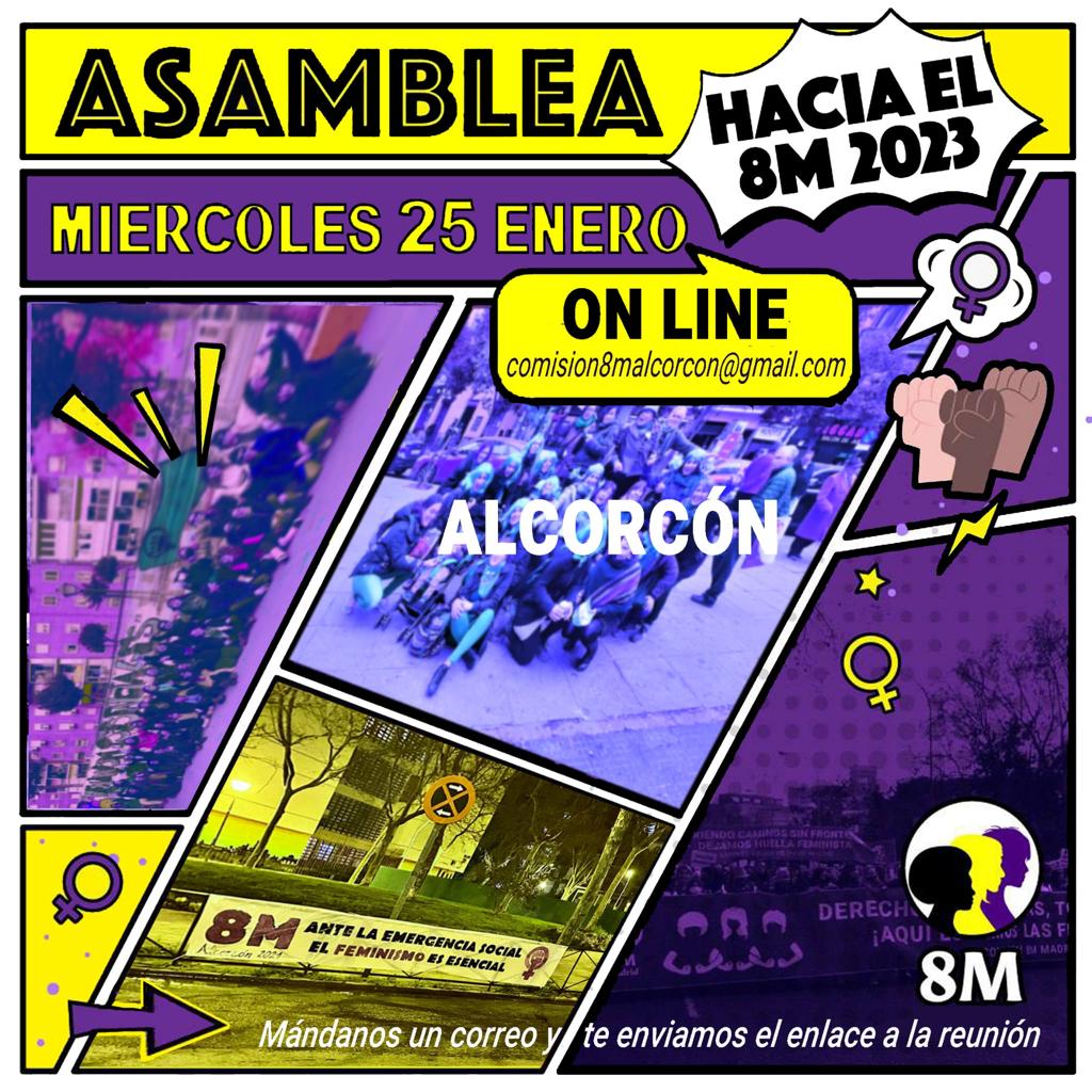 Mujeres Feministas de Alcorcón tweet media