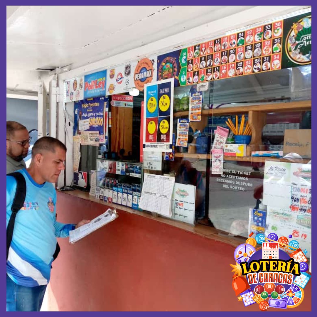 CaracasLoteria's tweet photo. 📌Nuestros fiscales de Lotería de Caracas, se encuentran desplegados por el Edo. La Guaira, con el objetivo de supervisar los centros de apuestas, para la verificación y el buen cumplimiento establecido por la ley.📌

#FelizLunes #Lunes https://t.co/mJt1n14VP3