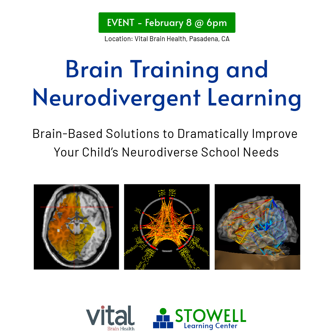stowellcenter's tweet photo. Join us for a rare opportunity to learn from two experts in neuroscience and educational cognitive training to understand how your child’s attention challenges can be changed through brain-based training.

➡️  Space is limited, RSVP today: https://t.co/qERGwMRQji https://t.co/NqCsjeT5pj