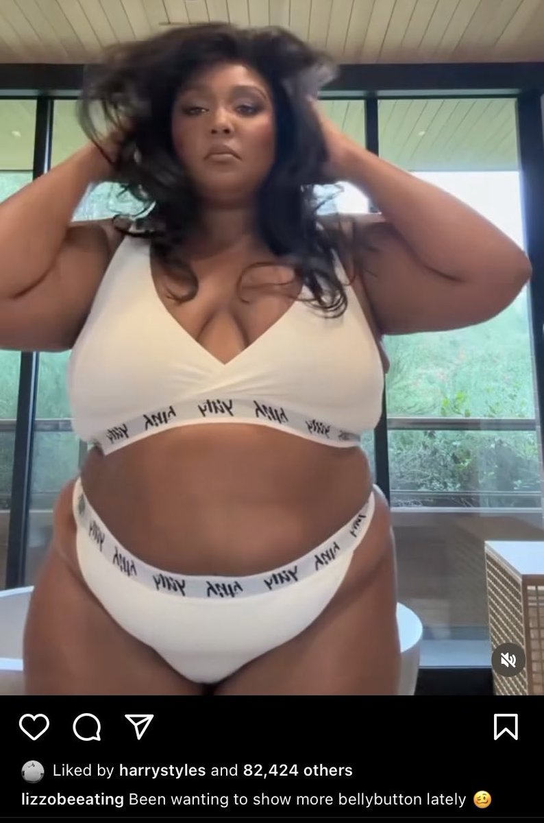 harry hugs a white woman and suddenly all tabloids and twitter go "they are dating!!" "who is she??" but he can like half naked lizzo and megan pics on instagram and no one bats an eye and thats on racism and fatphobia which no one wants to talk about