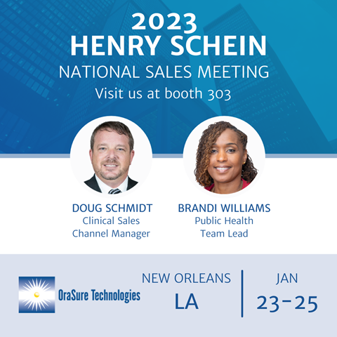orasure's tweet photo. Do you know how to batch test @OraSure products? Batch testing is the theme at our booth for the @HenrySchein National Sales Meeting East in New Orleans. Come visit us at booth 303 to find out how!
#henryschein #orasure #neworleans #batchtesting https://t.co/11HkeTSA4L