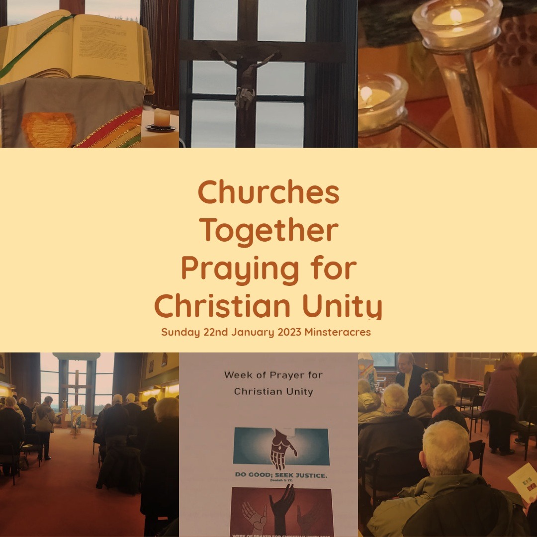 Local churches came together yesterday to pray together for Christian Unity. Themes of humility, injustice, oppression and reconcilliation were shared, alongside beautiful readings, prayers and hymns followed by a cream tea! #weekofprayerforchristianunity #faithblogger
