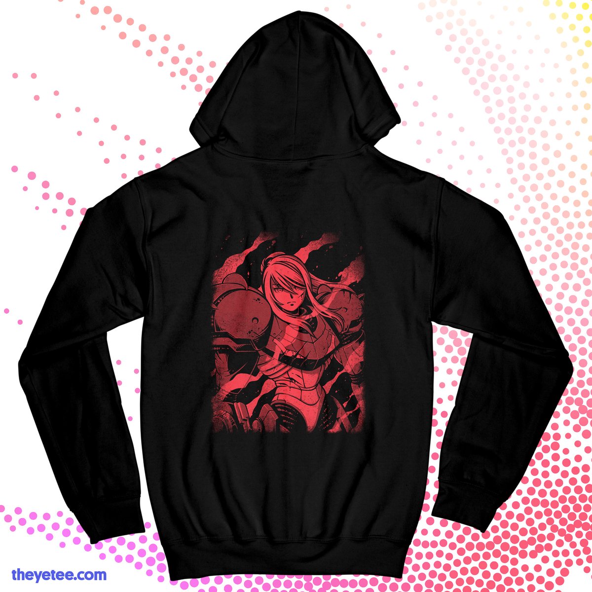 サムス・アラン 「A bounty hunter's work is never done! De」|The Yetee 🌈のイラスト