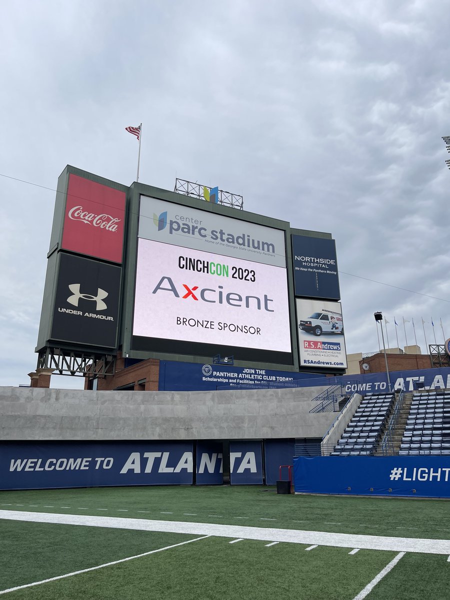 Axcient's tweet image. Nimet and Leif had an epic time at #CinchCon this weekend! Thank you to @cinchit for putting on an awesome event. If you attended Leif&apos;s breakout session on recovery best practices, let us know what you thought!

#MSPEvent #Atlanta