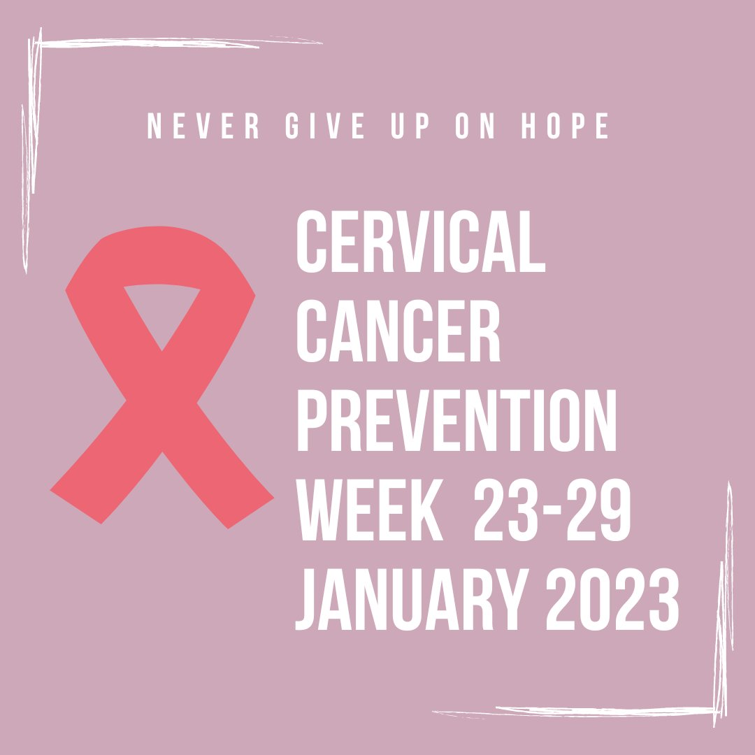 martinbluprint's tweet photo. This week is the cervical cancer prevention week and the time is now to get checked out.
75% of cervical cancers can be prevented by cervical screening
1 of the Barriers to cervical cancer screening is GP's lack of understanding.
#health #share #smearforsmear #CervicalCancer https://t.co/XwmQ2uQ6Gd
