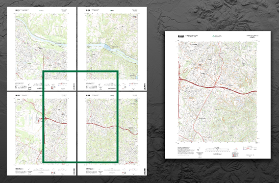 USGS's tweet photo. The people have spoken! OnDemand Topo #maps &amp; topoBuilder were so popular that we're ending the pilot phase of the project &amp; making topoBuilder a permanent offering of @USGSTNM. Now you'll always be able to select your own topographic map: https://t.co/Y1s3bsaJp9 #topomaps #topo https://t.co/zPq6ZqKSdZ