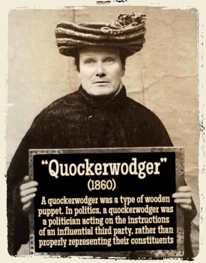 QUOCKERWODGER: A wooden puppet controlled by strings

QUOCKERWODGER: A wooden toy figure which jerks when pulled 

KEEF the QUOCKERWODGER
