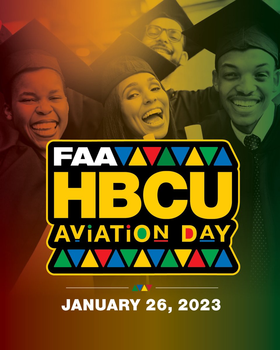 For many years, HBCUs have provided students with pathways in aerospace career fields. To celebrate and acknowledge these efforts, we are hosting the first annual HBCU Aviation Day on January 26. Learn more at bit.ly/3Hp75WG. #HBCUAviationDay