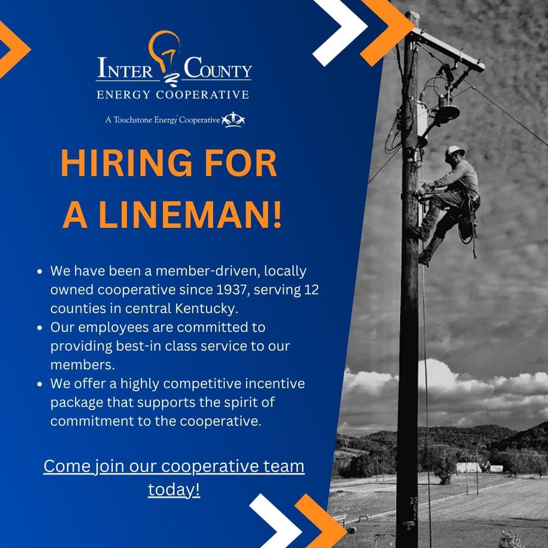 For more information visit this link: intercountyenergy.net/career-opportu…